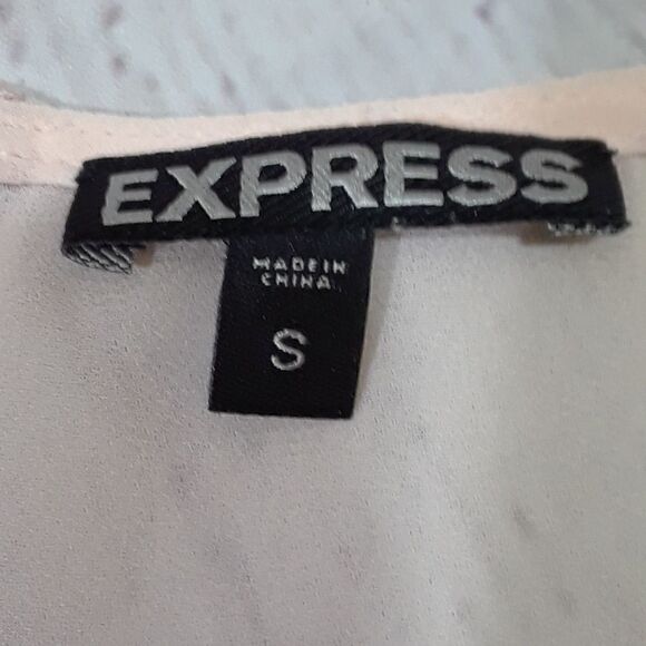 2/$20 Express Embellished Flowy Camisole Tank Top - Picture 8 of 10